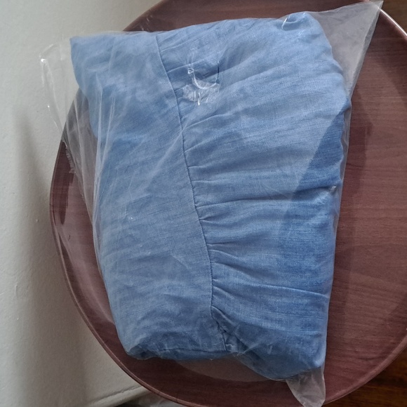 NWT-Style & Co Petite Women Denim Off and On Shoulder dress - Picture 11 of 11